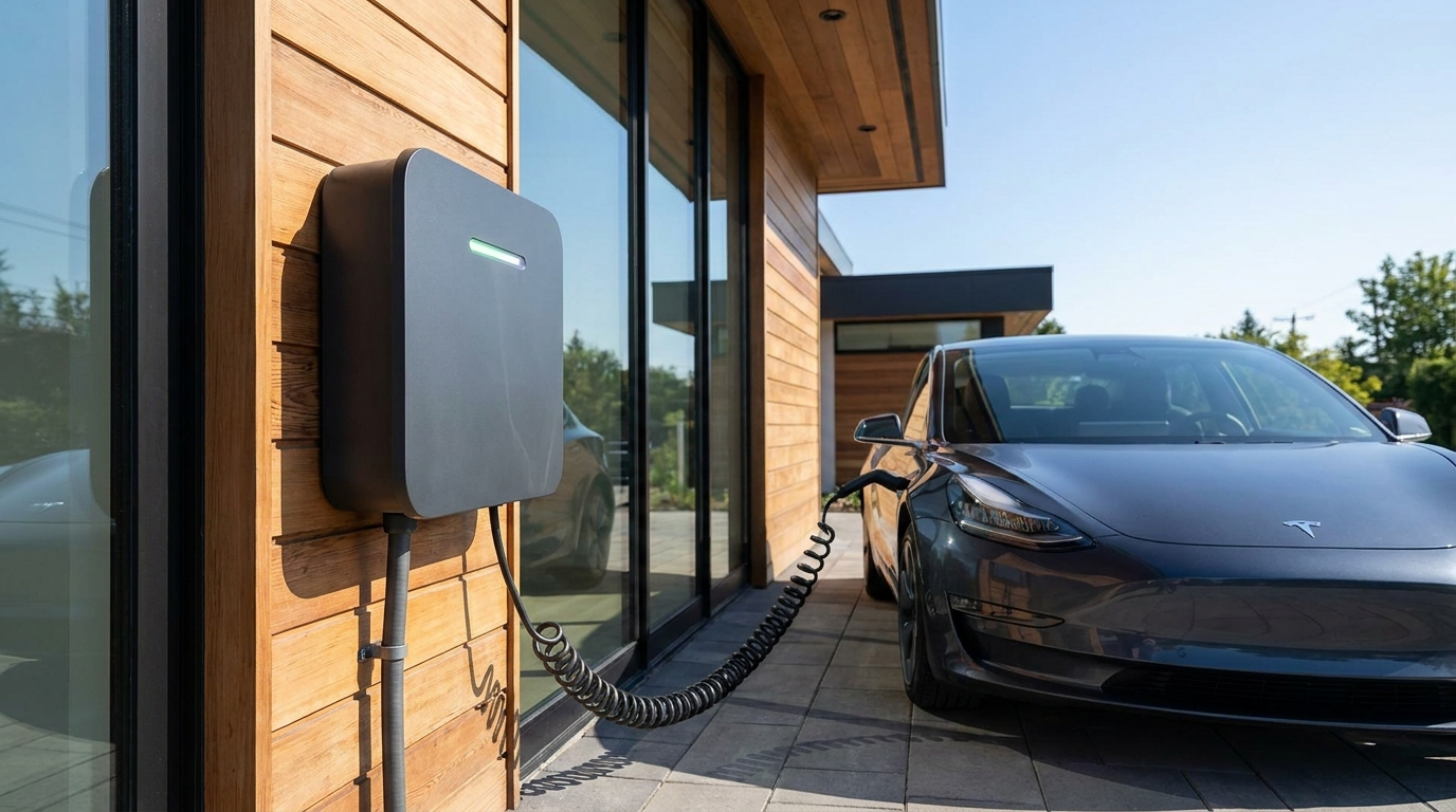 Ben Bell Electrical EV charge point installation